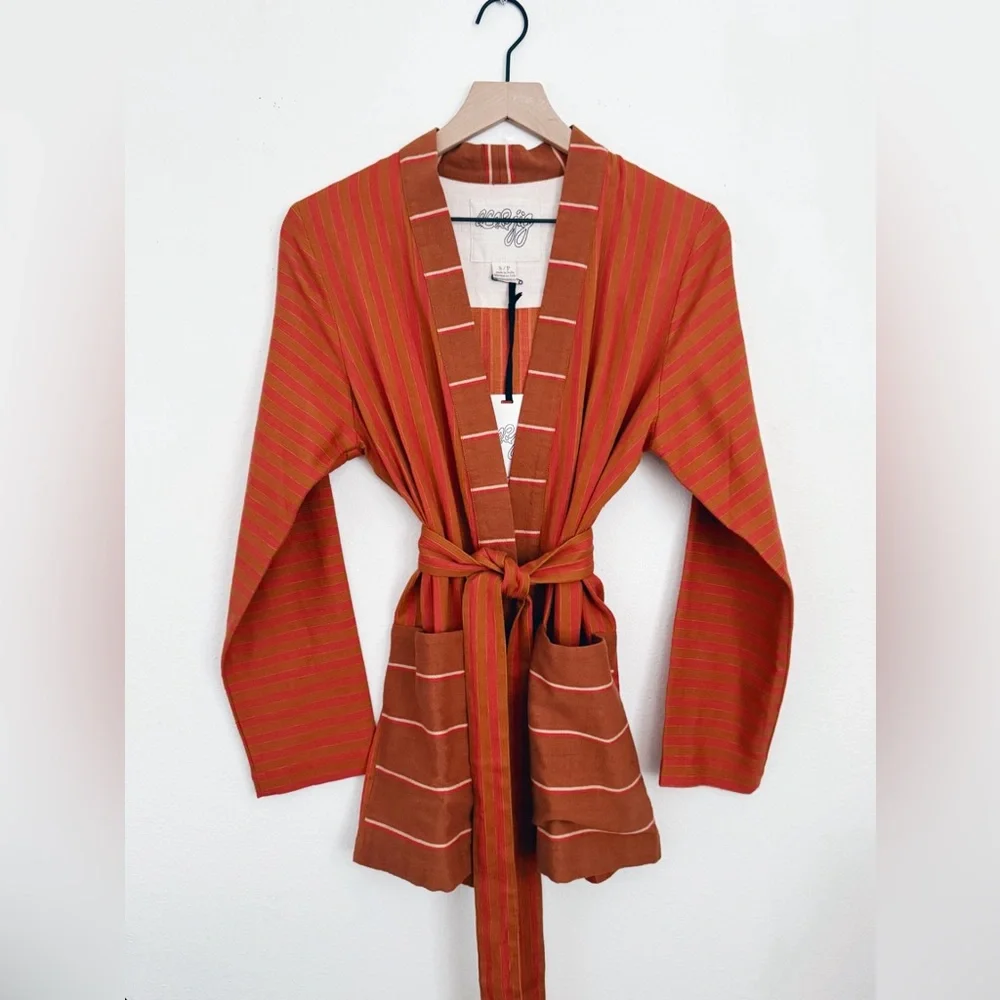 ace&jig Archival Alexa Cardi Rust - Fall 21 - Sz S - NWT - Picture 2 of 5
